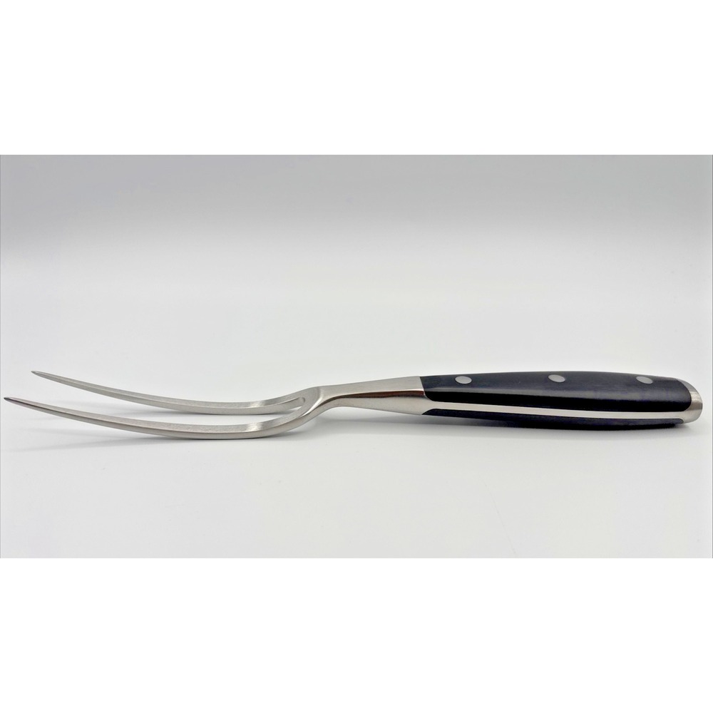Wusthof Classic Ikon 6" Curved Carving Meat Fork 4415-7 *RARE ITEM*